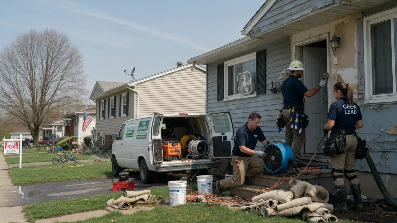 Flood Cleanup in High Bridge, WI near me